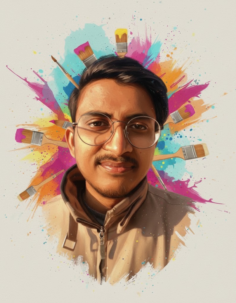 A conceptual artwork by Ishaan